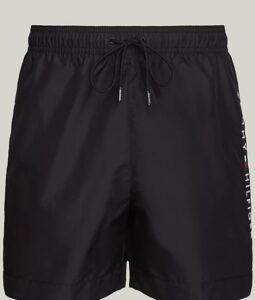TOMMY HILFIGHER JEANS – Costume Uomo Shorts Original Media Lunghezza Nero