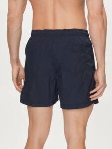 TOMMY HILFIGHER JEANS – Costume Uomo Pantaloncini da Bagno Crinkle Blu Navy