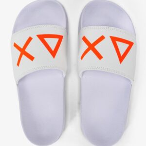 SUN68 – Ciabatte Uomo Slippers Logo Bianco