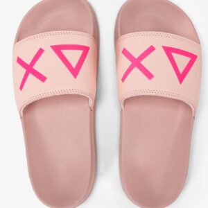 SUN68 – Ciabatte Donna Slippers Logo Rosa