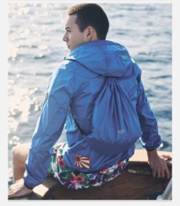 KEJO – Giubbini Kway Uomo Azzurro