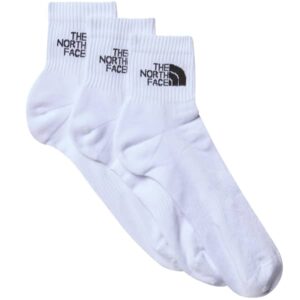 THE NORTH FACE – Calzini Multi Sport Cush Quarter Sock 3P Bianco