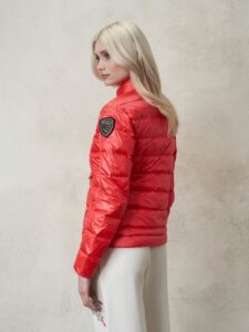 BLAUER – Giubbino Donna Piumino Collo alla Coreana Camila Corallo