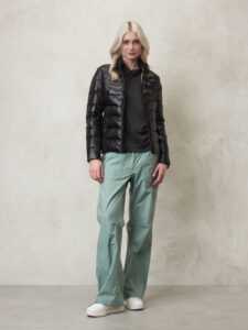 BLAUER – Giubbino Donna Piumino Collo alla Coreana Camila Nero