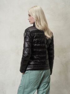 BLAUER – Giubbino Donna Piumino Collo alla Coreana Camila Nero