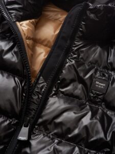 BLAUER – Giubbino Donna Piumino Collo alla Coreana Camila Nero