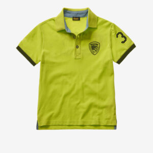 BLAUER – Polo Kids Cotone Fiammato Enotera