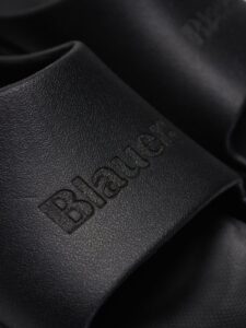 BLAUER – Ciabatte Donna Eva Nero