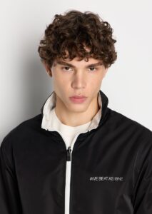 ARMANI EXCHANGE – Blouson Uomo Over Reversibile Bianco/Nero
