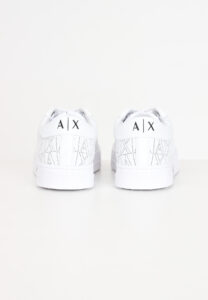 ARMANI EXCHANGE – Sneaker Donna Sneakers Logo All-Over Bianco