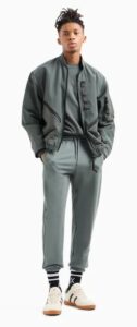 ARMANI EXCHANGE – Maglione Uomo Felpa Senza Cappuccio Verde