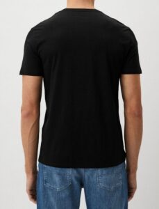 ARMANI EXCHANGE – T-Shirt Uomo con Logo Stilizzato Nero
