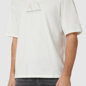 ARMANI EXCHANGE – T-Shirt Uomo Relaxed Fit Milano Edition Bianco