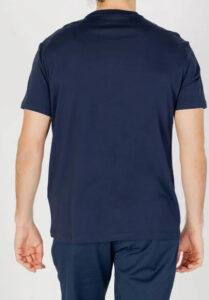 ARMANI EXCHANGE – T-Shirt Uomo Regular Fit in Cotone Blu