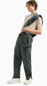 ARMANI EXCHANGE – Top in Maglia Uomo Beige