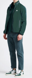 ARMANI EXCHANGE – Blouson Uomo con Cappuccio Estraibile Verde