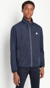 ARMANI EXCHANGE – Blouson Uomo con Cappuccio Estraibile Blu
