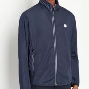 ARMANI EXCHANGE – Blouson Uomo con Cappuccio Estraibile Blu
