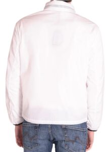 ARMANI EXCHANGE – Blouson Uomo con Cappuccio Estraibile Bianco