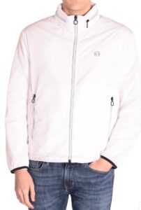 ARMANI EXCHANGE – Blouson Uomo con Cappuccio Estraibile Bianco