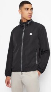 ARMANI EXCHANGE – Blouson Uomo con Cappuccio Estraibile Nero