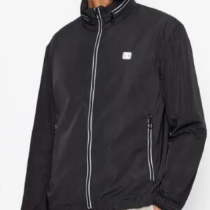 ARMANI EXCHANGE – Blouson Uomo con Cappuccio Estraibile Nero