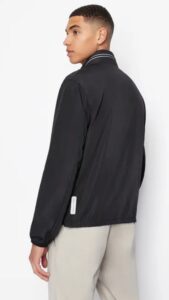 ARMANI EXCHANGE – Blouson Uomo con Cappuccio Estraibile Nero