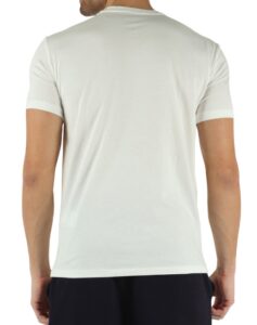 ARMANI EXCHANGE – T-Shirt Uomo Slim Fit in Cotone con Stampa Logo Frontale Bianco