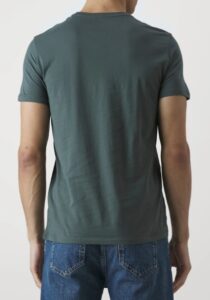 ARMANI EXCHANGE – T-Shirt Uomo in Cotone Regular Fit Girocollo Verde