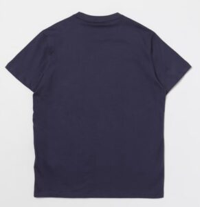 BLAUER – T-Shirt Kids Stampa Graffiti Blu Navy