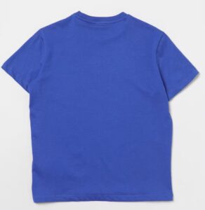 BLAUER – T-Shirt Kids Stampa Graffiti Blu