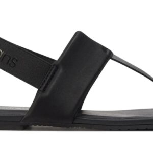CALVIN KLEIN JEANS – Sandali Donna Flat Sandal Toepost Nero