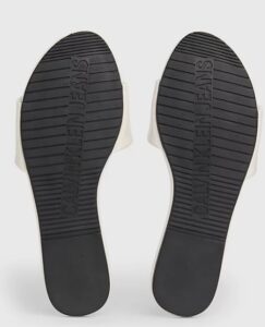 CALVIN KLEIN JEANS – Sandali Donna in Vernice Sussurro Rosa