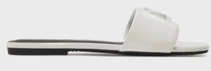 CALVIN KLEIN JEANS – Sandali Donna in Vernice Bianco