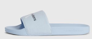 CALVIN KLEIN – Ciabatte Donna in Tela Deep Celeste Cielo