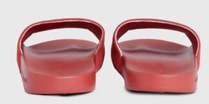 CALVIN KLEIN JEANS – Ciabatte Uomo in Tela Rosso