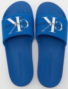CALVIN KLEIN JEANS – Ciabatte Uomo in Blu Elettrico