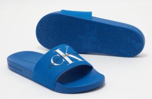 CALVIN KLEIN JEANS – Ciabatte Uomo in Blu Elettrico