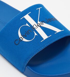 CALVIN KLEIN JEANS – Ciabatte Uomo in Blu Elettrico