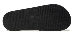 CALVIN KLEIN – Ciabatte Donna Slide Lenticular Nero/Argento