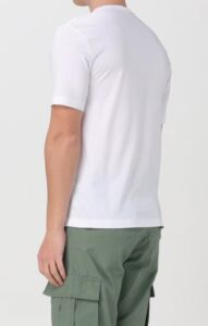 BLAUER – T-Shirt Uomo Maniche Corte Bianco