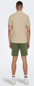 ONLY& SONS – Polo Slim Fit Paricollo Beige Moonstruck