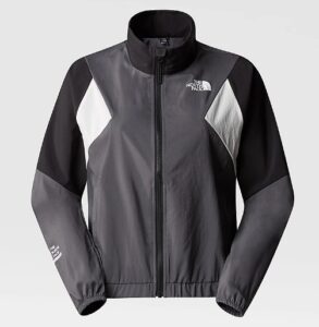 THE NORTH FACE – Giacca Donna Wind Track Nero/Grigio