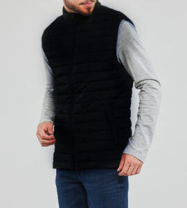 ONLY & SONS – Giacca Uomo Gilet Onsgavin Light Down Nero