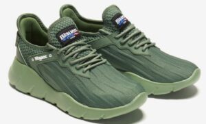 BLAUER – Sneaker Uomo Hulett01/Kni Verde Ghirlanda