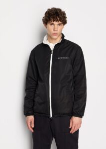 ARMANI EXCHANGE – Blouson Uomo Over Reversibile Bianco/Nero