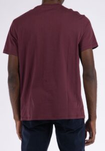 ARMANI EXCHANGE – T-Shirt Uomo Regular Fit in Jersey Vino