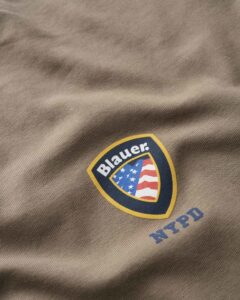 BLAUER – T-Shirt Uomo Manica Lunga Noce