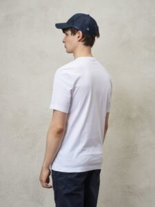 BLAUER – T-Shirt Uomo Scritta Blauer in Tono Bianco