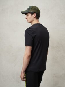 BLAUER – T-Shirt Uomo Scritta Blauer in Tono Nero
